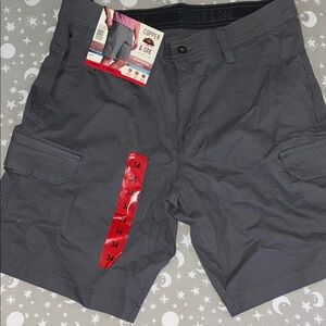 Copper & Oak Supply Co Men's Gray Cargo Shorts